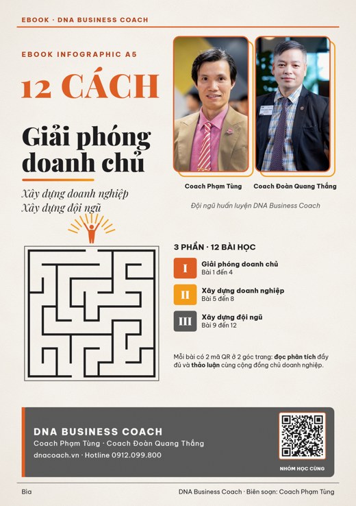 Bìa ebook 12 Cách Giải Phóng Doanh Chủ